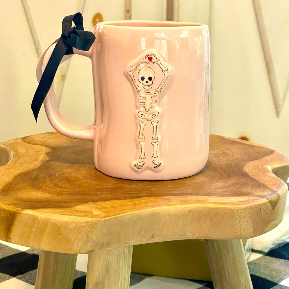 Rae Dunn Mug “HEY BOO” Skeleton
Making a Heart with Hands NEW RELEASE HALLOWEEN